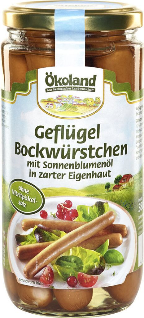 Drůbeží párky 6ks 180g Obrázek produktu 