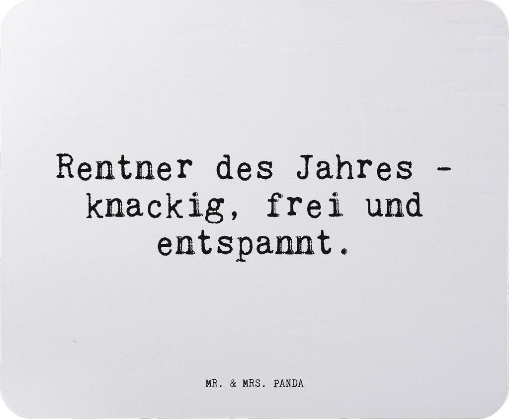 Mr. & Mrs. Panda Mauspad Rentner des Jahres -... - Produktbild 