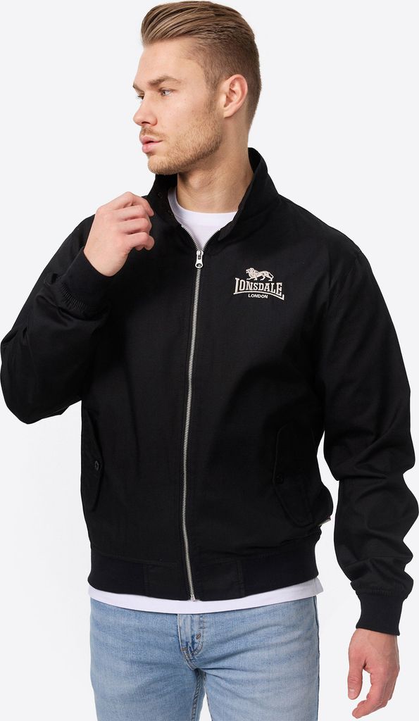 Lonsdale Herren Jacke Harrington, Farbe:black, Größe:L Produktbild 1
