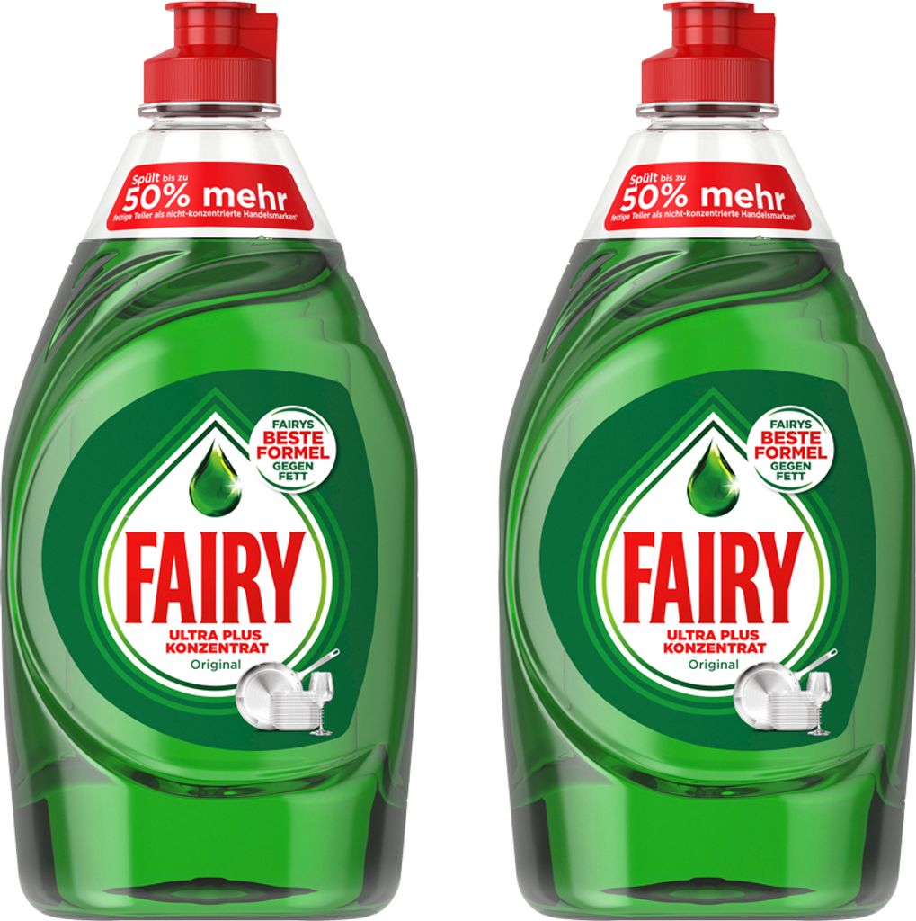2er Pack Fairy Ultra Plus Konzentrat  Original Produktbild 