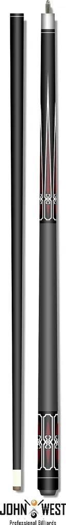 Queue de billard indéformable John West JWBK 13 mm fibre de verre