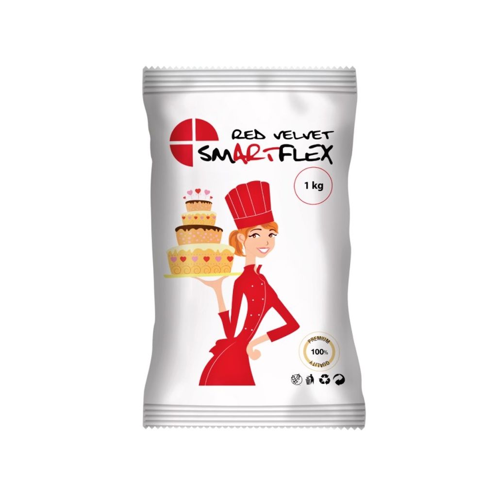 SmartFlex Fondant Rot Velvet 1kg