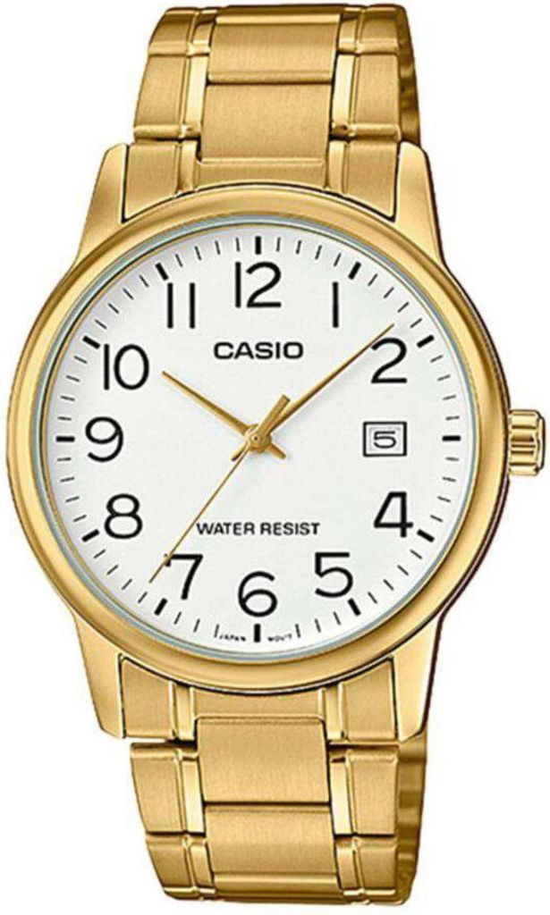 Casio Analoguhren für Männer Aquisildus goldene One size