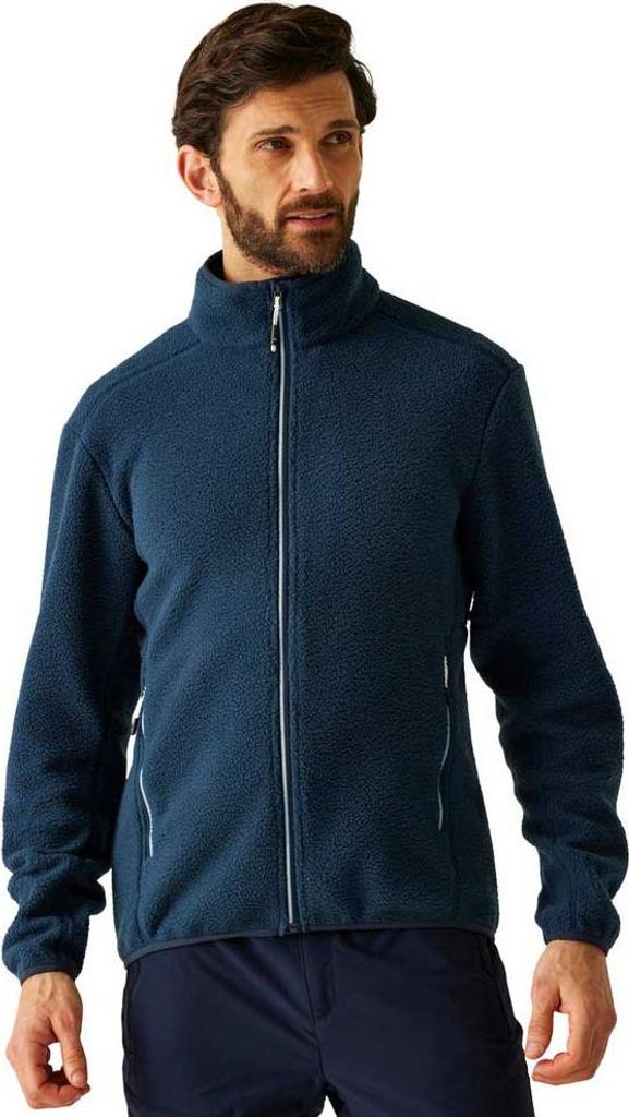 Regatta Elnut Fleece Mit Durchgehendem Reißverschluss Blau XL Mann Blau XL