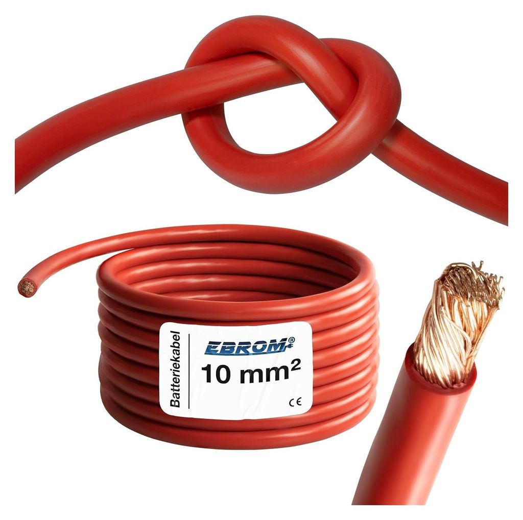 EBROM Batteriekabel hochflexibel Hi-Flex (Hi Flex) 10mm2 Produktbild 