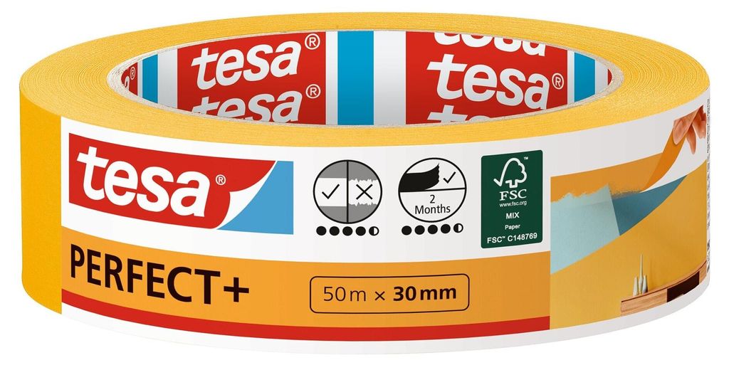 TESA Perfect+, 50 m, 30 mm Obrázok produktu 