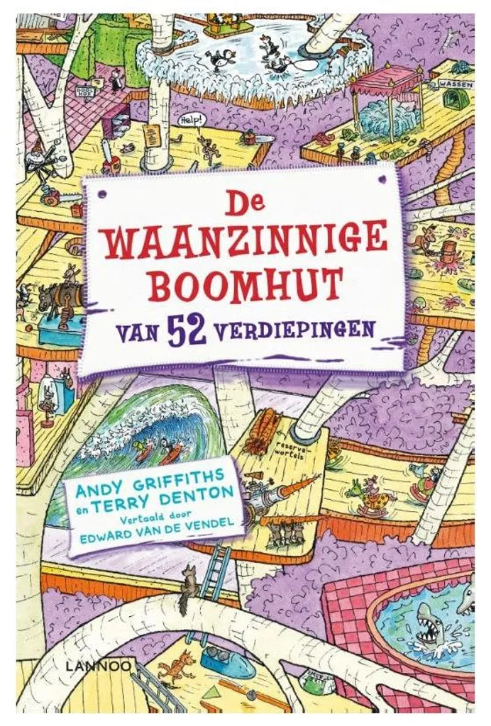 La Cabane à 52 Étages avec Illustrations Originales et Humour Débordant