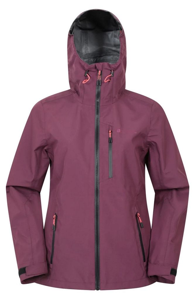 Mountain Warehouse - "Bachill" Jacke, wasserfest für Damen, 3 Lagen MW5230 (46 DE) (Beerenrot)