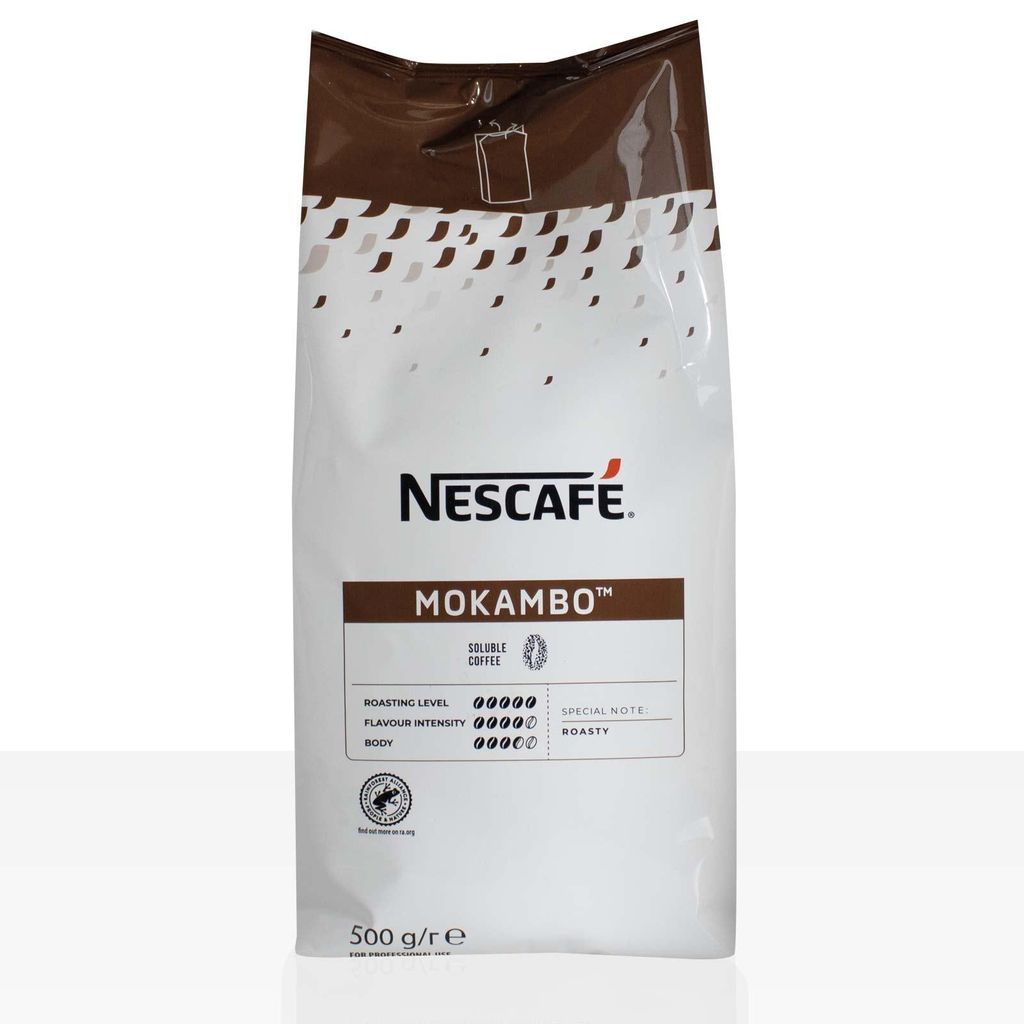 Nestle Nescafe Mokambo Tradicion RFA 500g löslicher Kaffee Produktbild 