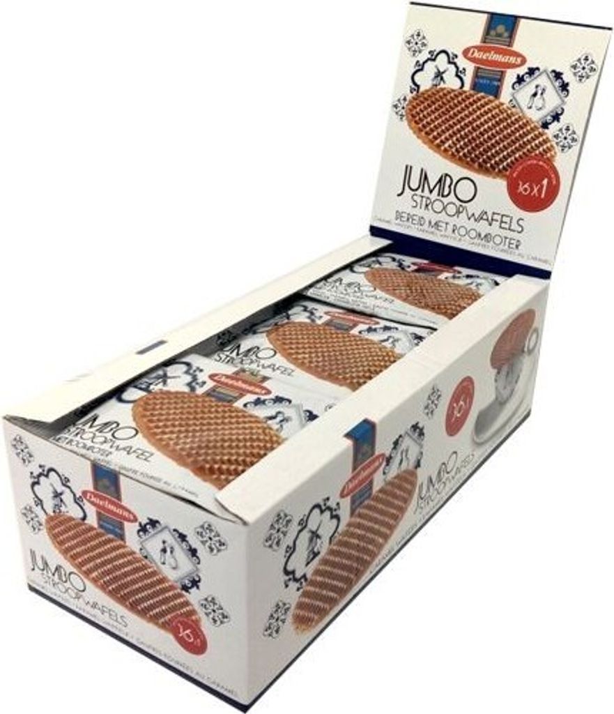DAELMANS - Stroopwafels Daelmans Jumbo 36x1st | 36 Stücke Produktbild 