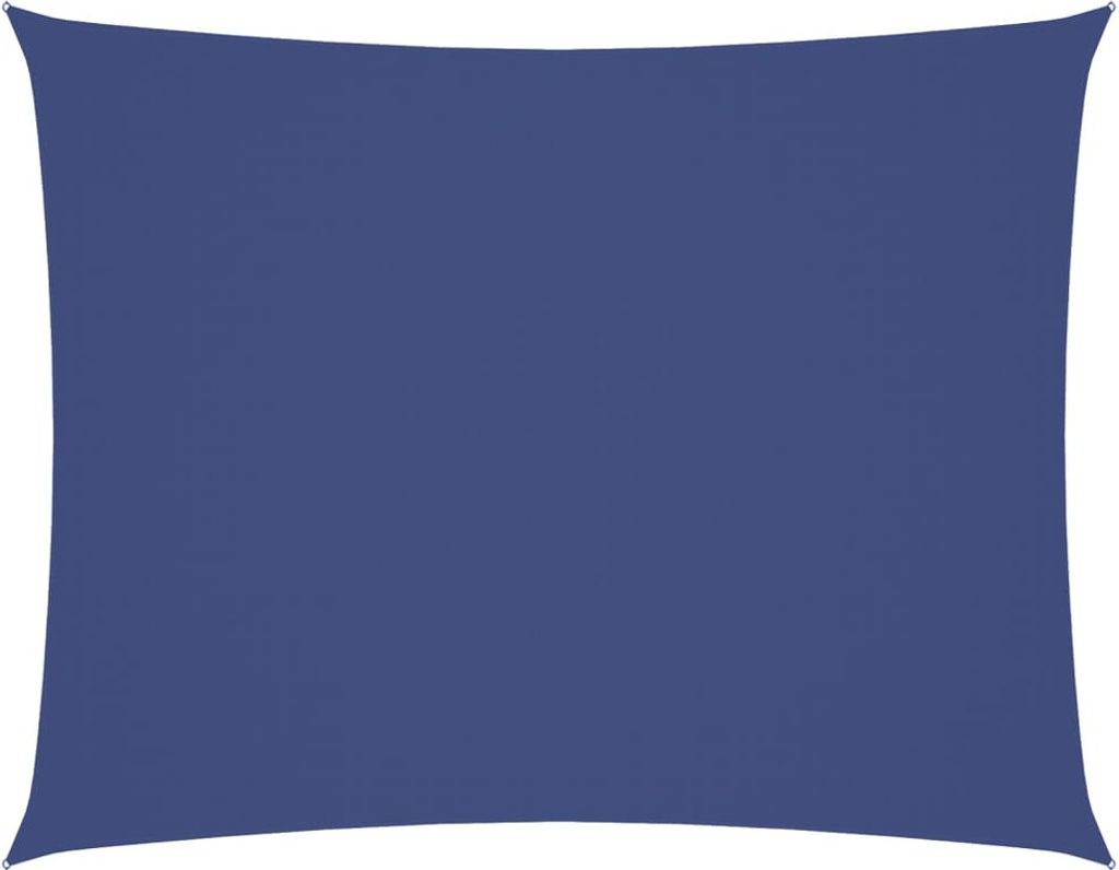 vidaXL Sonnensegel Oxford-Gewebe Rechteckig 3x4 m Blau