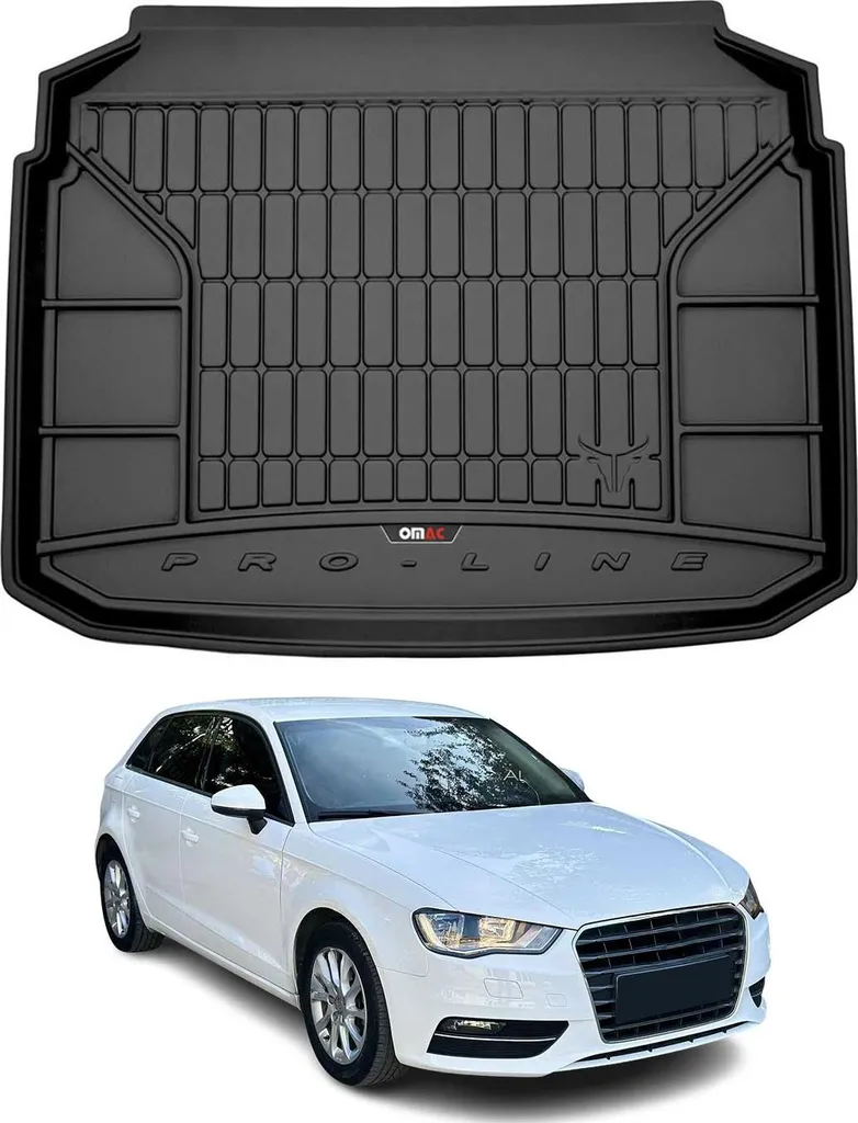 Tappetini in Gomma OMAC per Audi A3 8V 2012-2020 | Protezione Premium