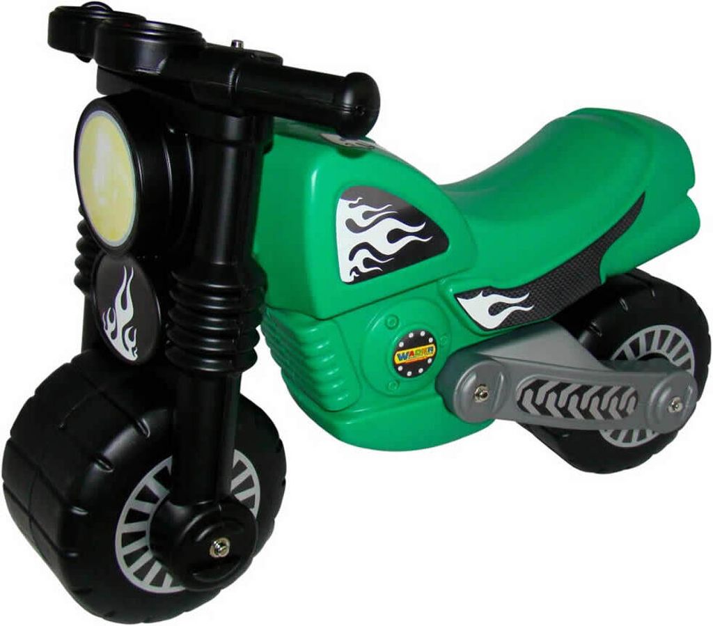 Polesie Wader Laufrad Motorrad 63 x 38 x 44 cm Grün 1450528 Produktbild 3