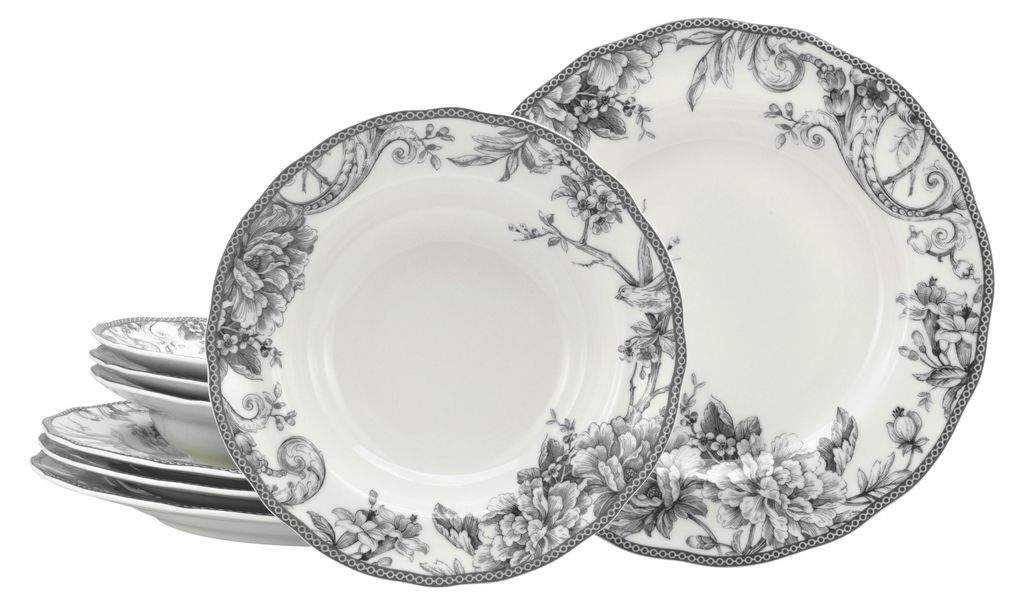 CreaTable, 24770, Adelaide Grau, Tafelservice 8-tlg, Produktbild 