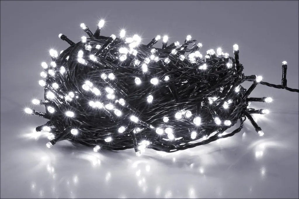 Illuminazione Natale 51 Metri 720 LED Bianco Freddo Esterno