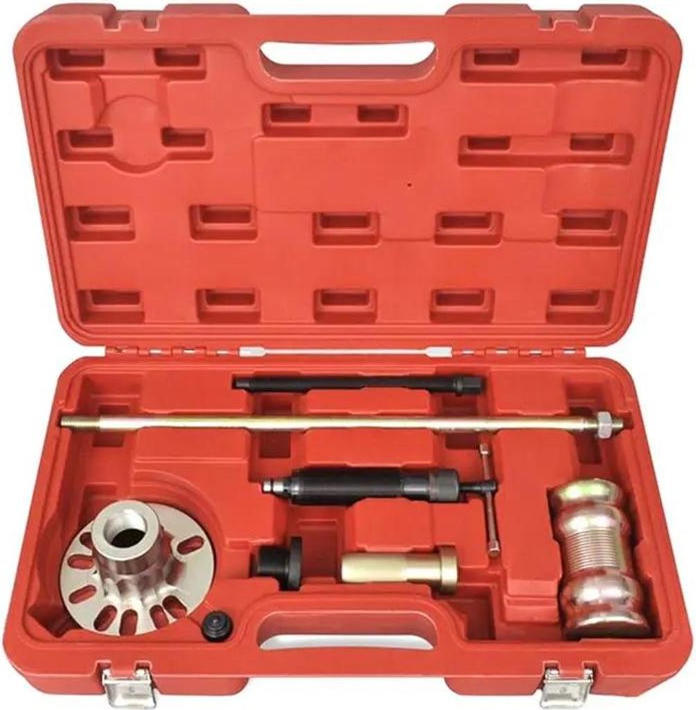 Radlager Abzieher Set - Hydraulischer Werkzeugsatz - Für Antriebswellen - Für Radnaben - Mit Aufbewahrungskoffer - Kfz-Reparatur
