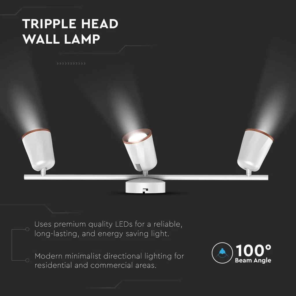 Plafonnier à LED blanc 15W Blanc chaud 218258 LED Solution - Design - 4