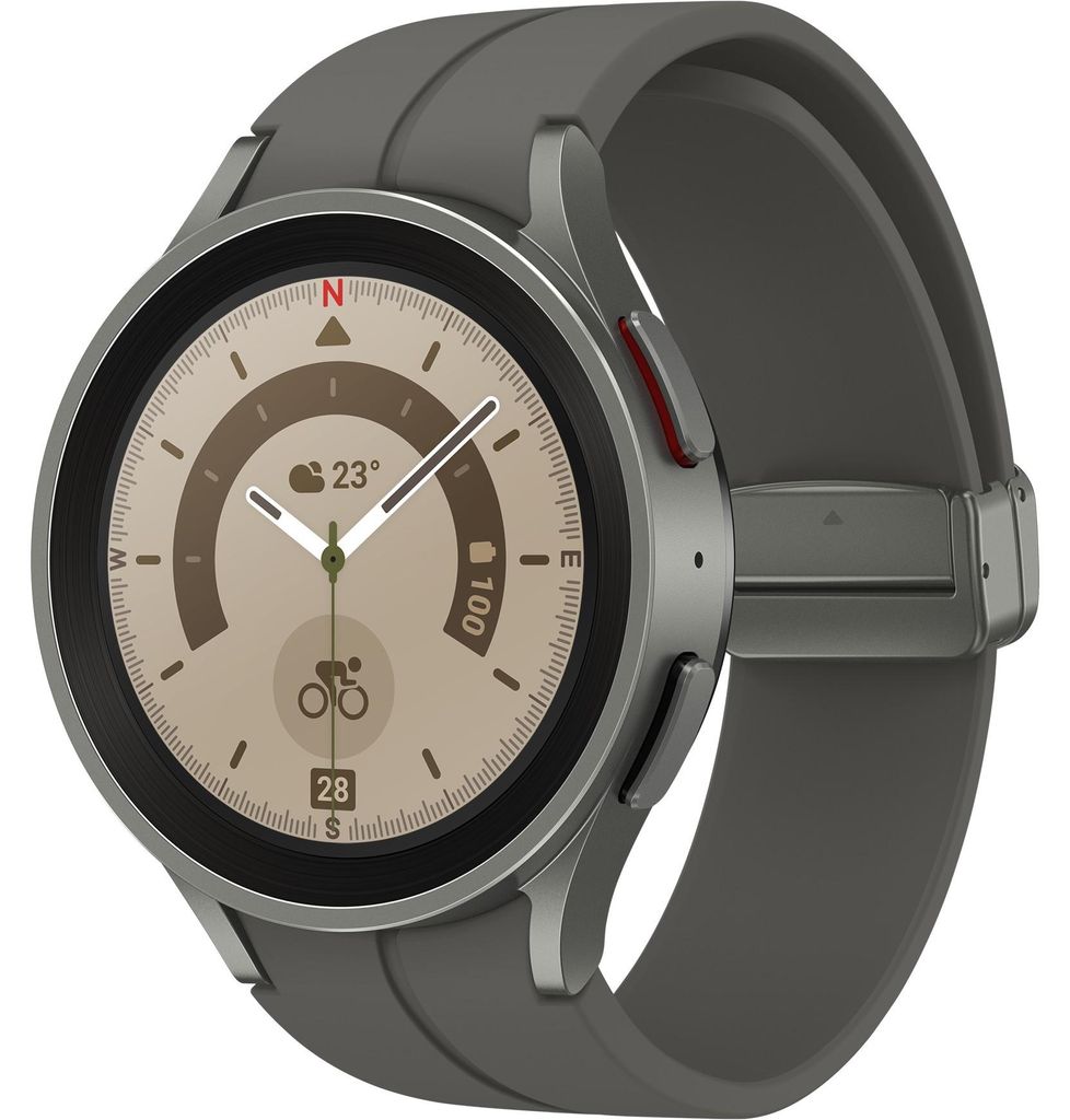 Samsung SM-R920 Galaxy Watch5 Pro Smartwatch gray titanium Produktbild 