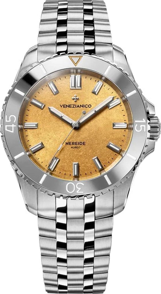 Montre automatique pour hommes Venezianico Nereide Aureo Image du produit 