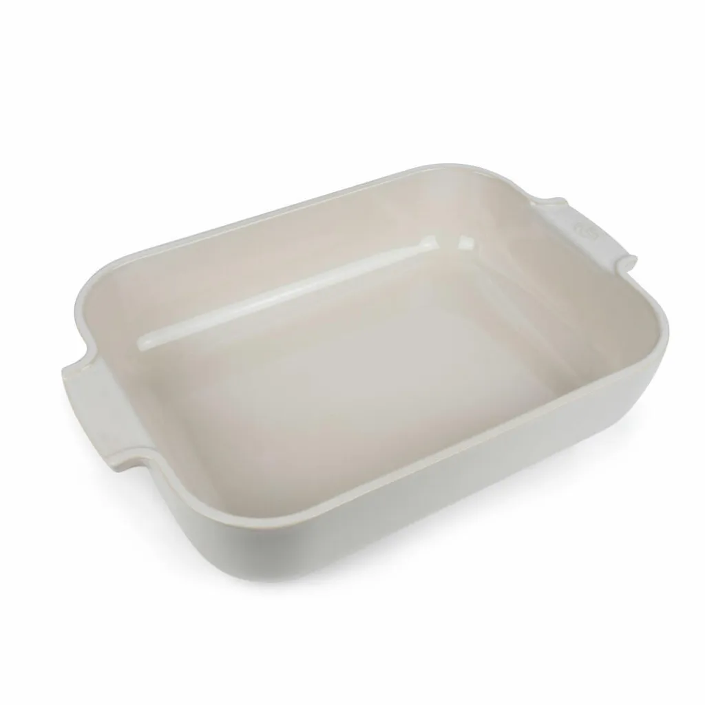Teglia Peugeot Appolia 36 cm Ecru - Ceramica Designer per Forno