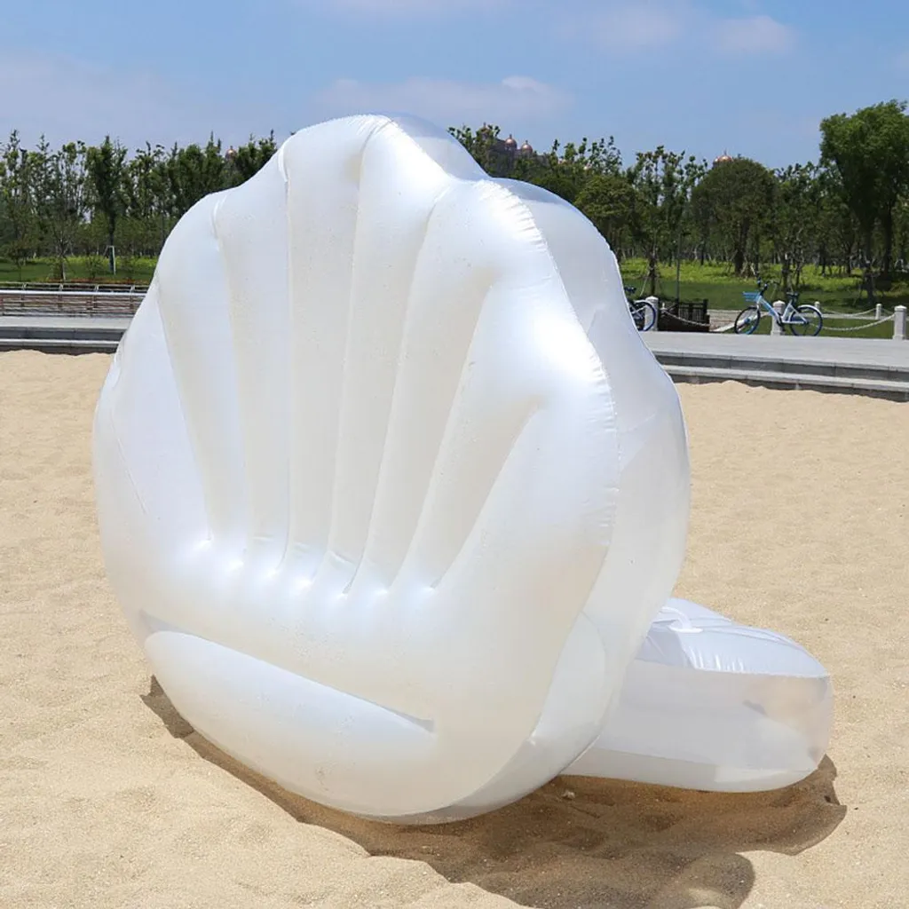 Bouée Coquillage Stable et Confortable pour se Reposer sur l'Eau sans Peur