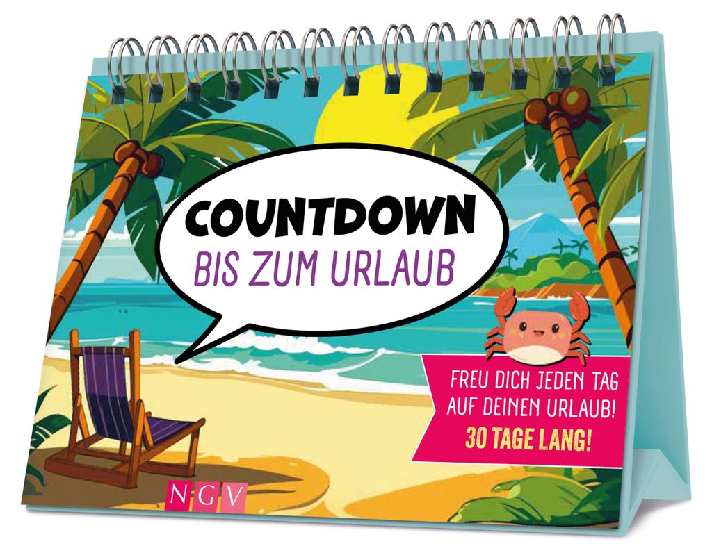 Countdown bis zum Urlaub
