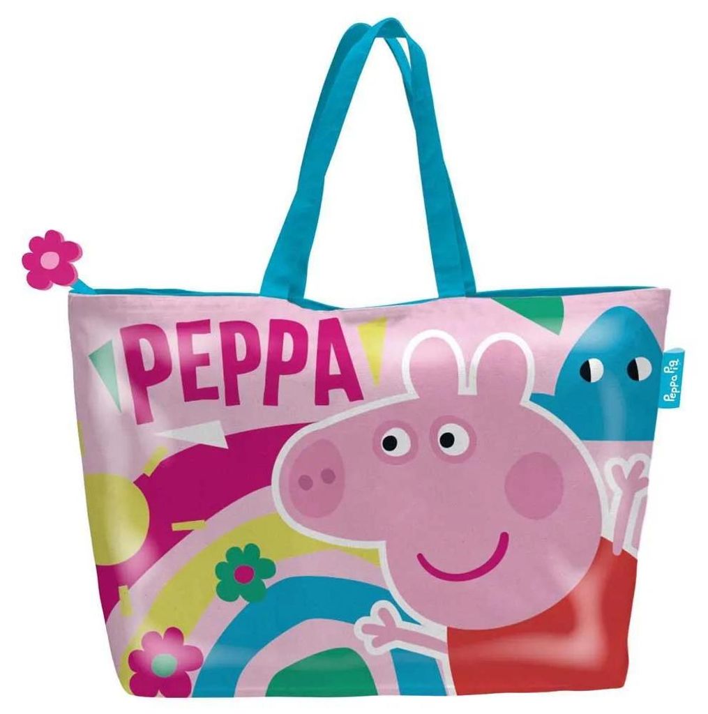 Arditex Peppa Pig 48x32 Cm Strandtasche Rosa Kinder Rosa One Size