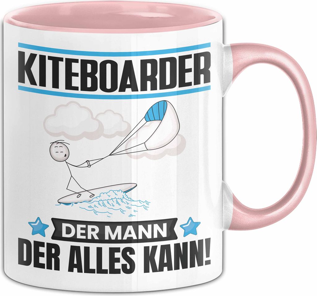 Kiteboarder Tasse Geschenk für Kiteboarder Der Mann Der Produktbild 