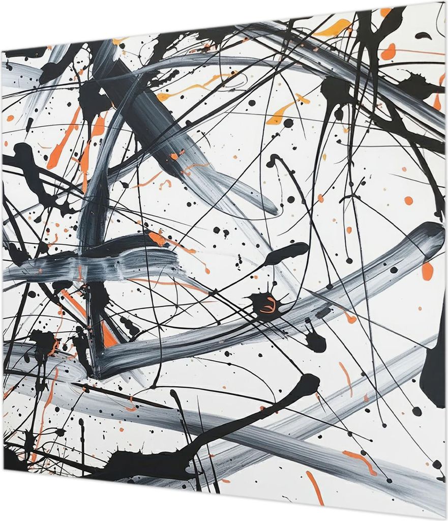 Wandtapete - Dekorative Tapete für Wohnzimmer - Tapetenfolie für Wanddekoration - 250x250 cm - Energiechaos