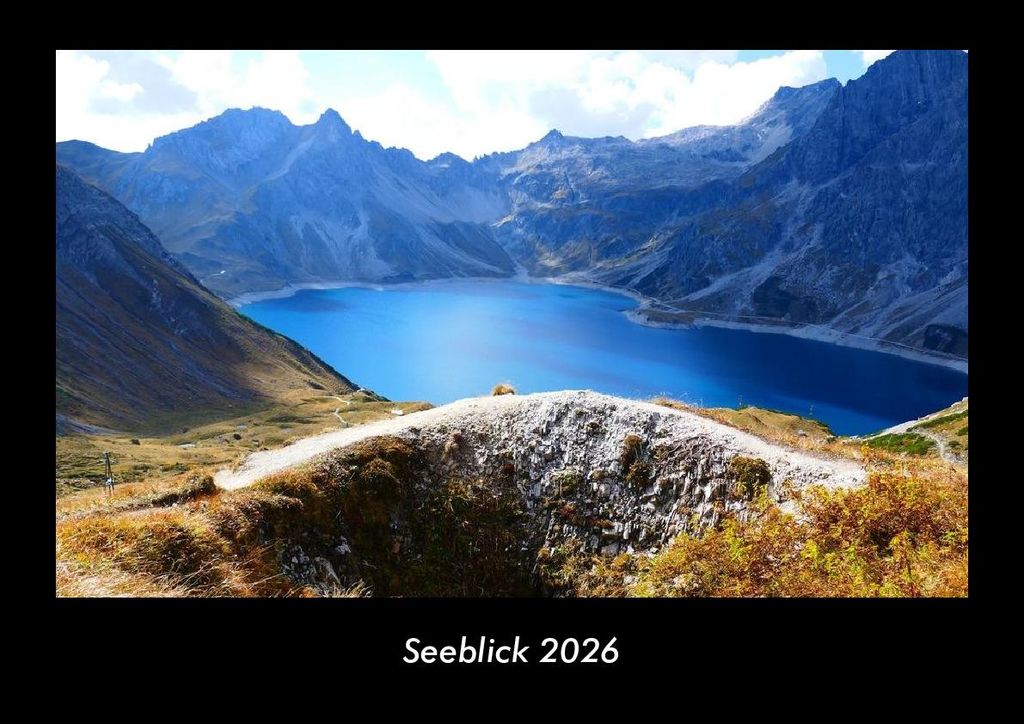 Seeblick 2026 Fotokalender - Querformat DIN A3, Monatskalender mit Bild-Motiven aus Fauna und Flora, Natur, Blumen und Pflanzen