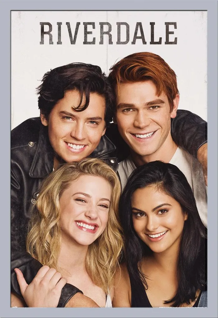 Poster Riverdale Gruppo + Cornice Argento Shinsuke | Camera Style