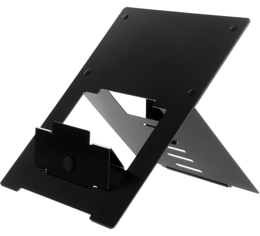 R-Go Tools R-Go Riser Flexibel Laptopständer, verstellbar, schwarz