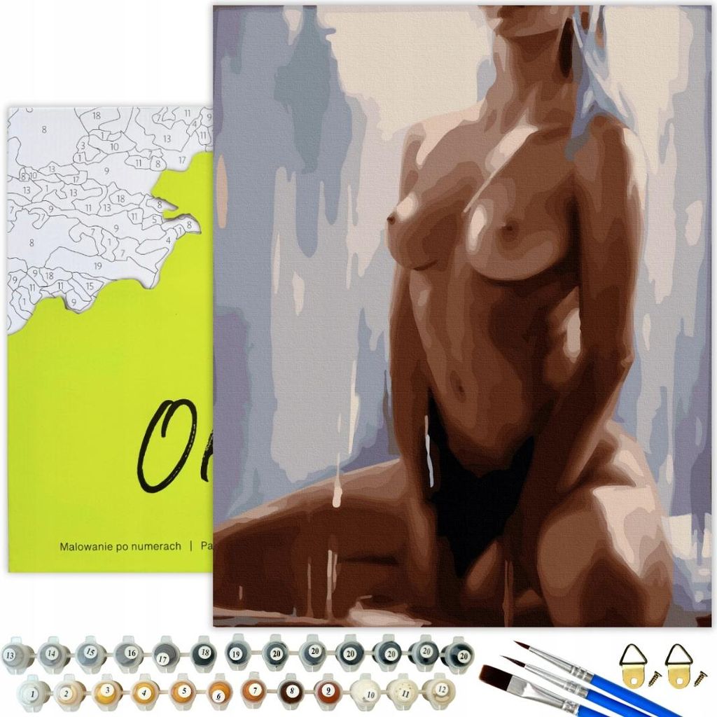 Oh Art! Malen nach Zahlen Erotisch – Frauenfigur für Produktbild 