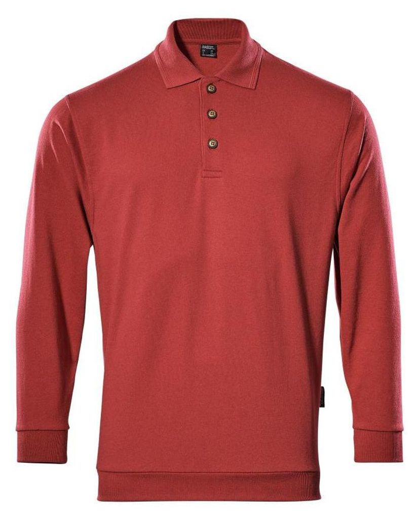 MASCOT 00785-280-02-S, Sweatshirt, Uni, Rot, S, 92 cm, Baumwolle, Polyester