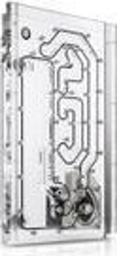 Bitspower BPTA-WDPO11DS-P5D, Wasserblock, Transparent, 1/4", 70 °C, 3-polig, 4-polig, 40 dB