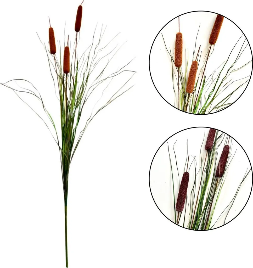 Sublimez vos recoins vides avec le bouquet de graminées 125 cm naturel