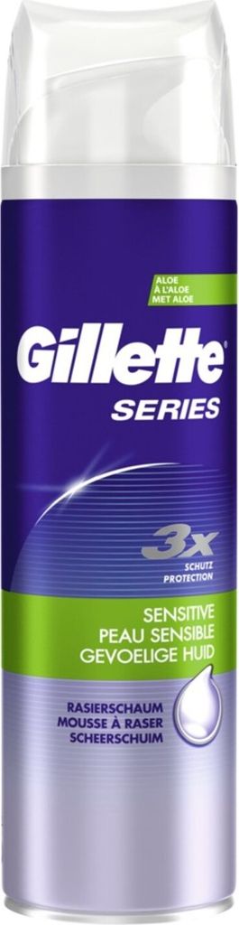 Pena na holenie Gillette Series Sensitive 250 ml Obrázok produktu 