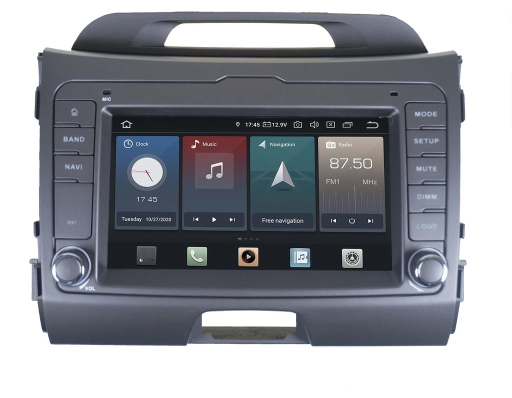 Für Kia Sportage III 8" Touchscreen Android Autoradio GPS Produktbild 