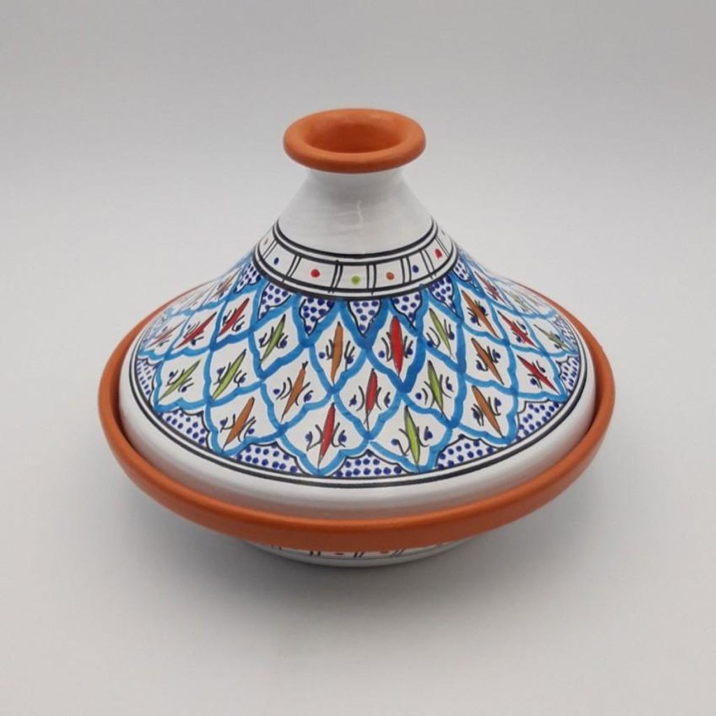 Tajine de cuisson Bakir Turquoise - D 27 cm Image du produit 