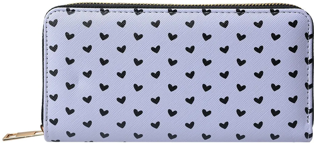 Idea Regalo: Portafoglio Juleeze JZPULBS-03 Bianco Nero Fantasia