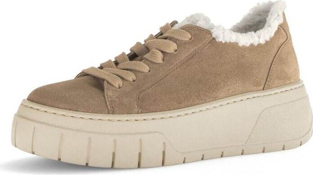 Gabor Plateau Schnürschuhe Damen 31383831333834 Beige 39 EU Produktbild 47