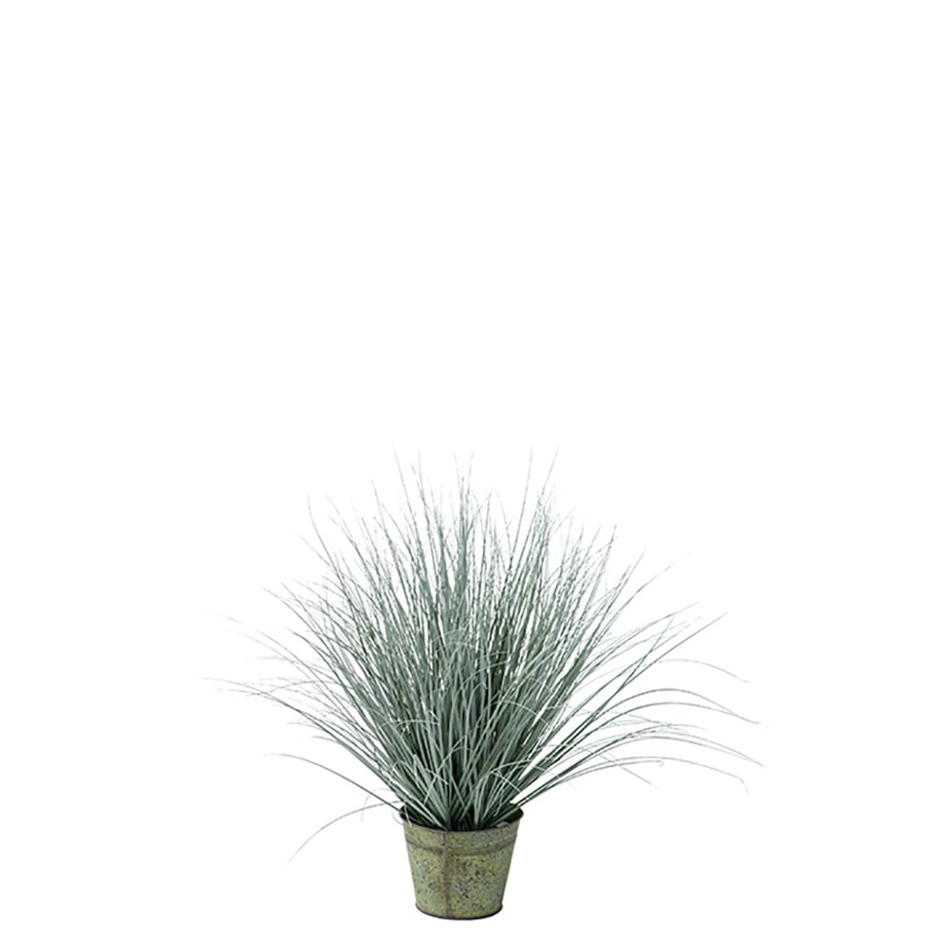 Fink GRAS, Kunstblume, Kunstfasern, dunkelgrün, H. 63 cm Höhe: 63.00 cm 187004