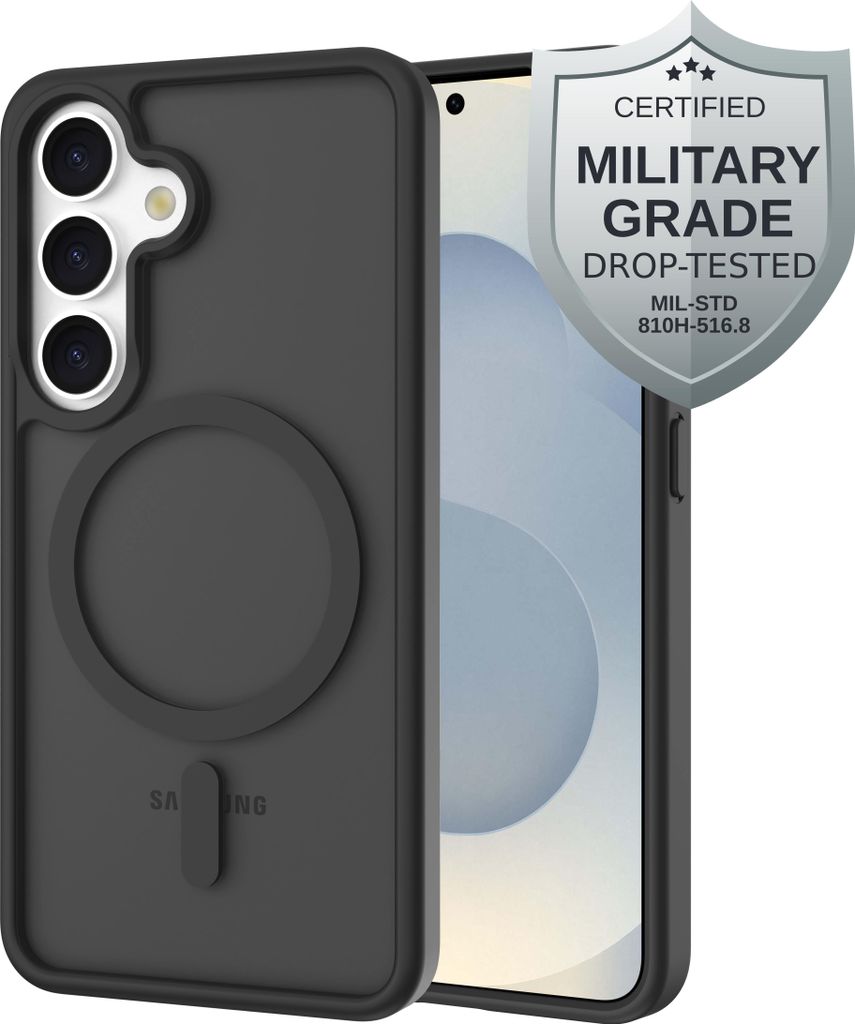 Hülle Samsung Galaxy S24+ Schutzhülle - Cazy - Schwarz - Militärstandard