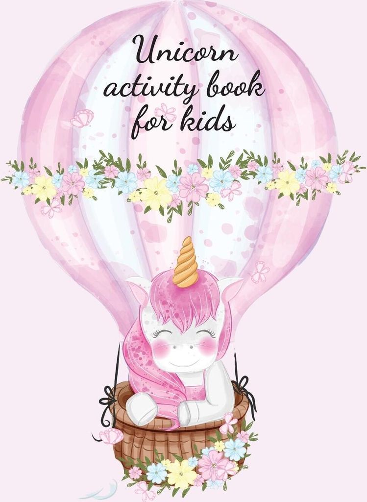 Unicorn activity book for kids