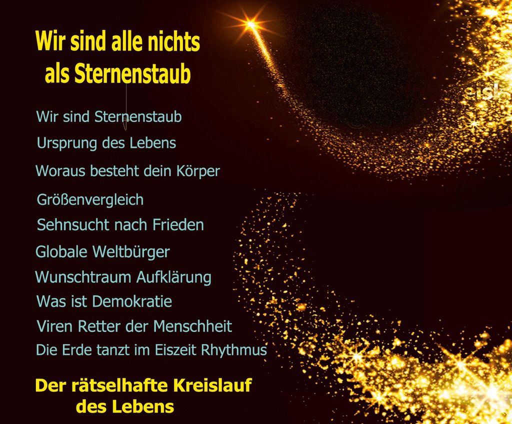 Wir sind alle nichts als Sternenstaub