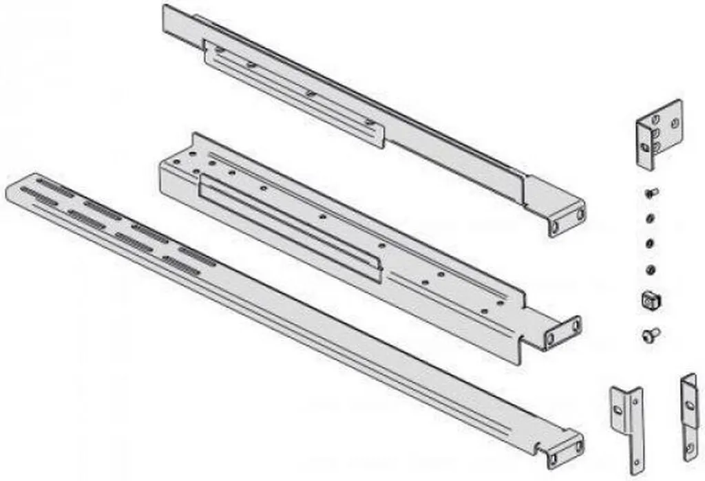 Kit rack pour onduleur EVER RT : fixez votre matériel de 600 à 1000 mm - 2