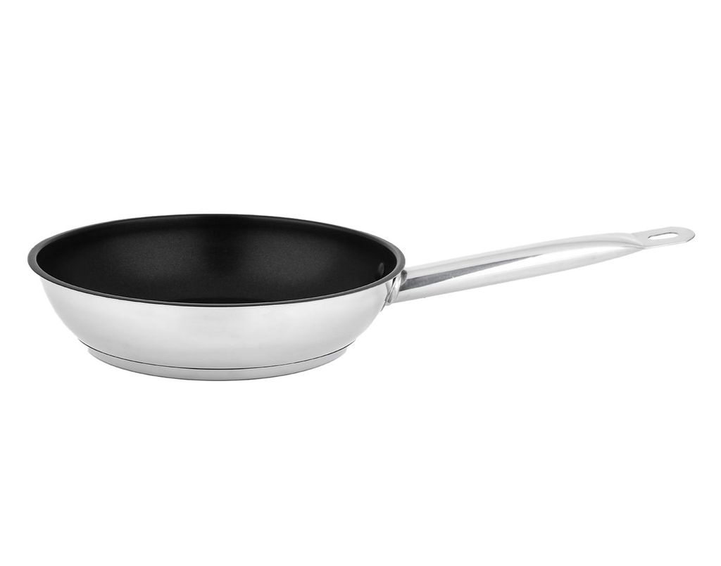 TRIER Bratpfanne, Durchmesser: 32 cm, Edelstahl, antihaftbeschichtet