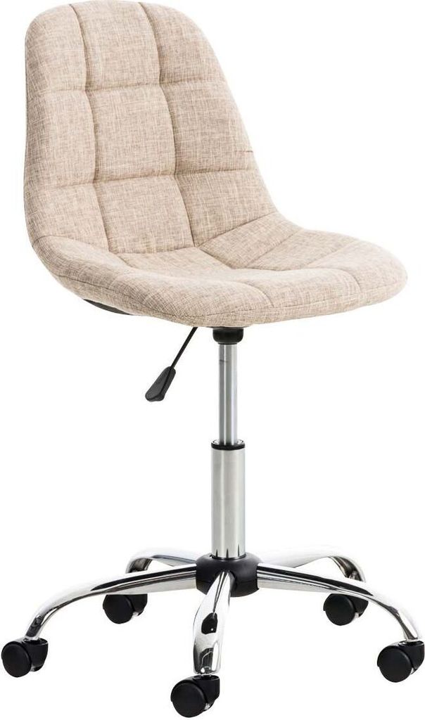Bürostuhl Emil Stoff creme