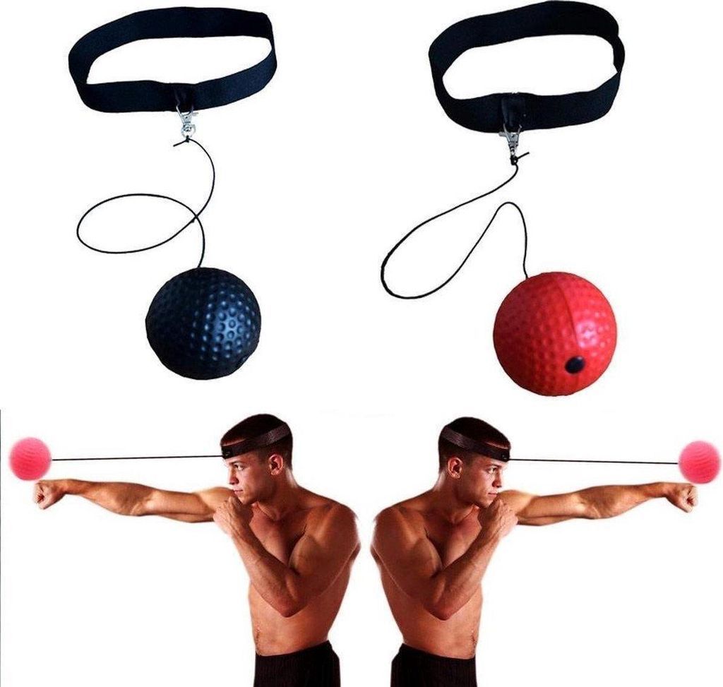 Jumadas Box-Reflexball | Boxsack | 1 Stück | schwarz | Superschnelles Boxtraining | Du wirst pro Training schneller
