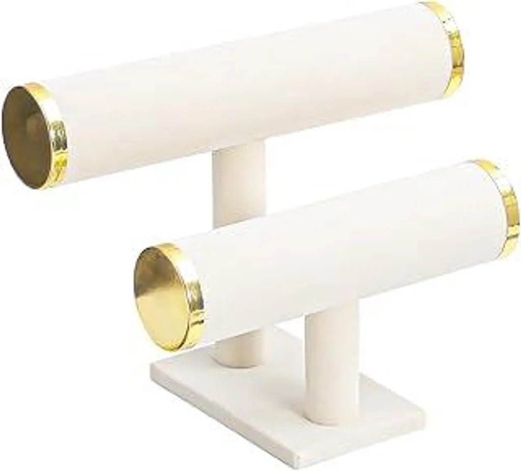 Justsoso Portabracciali Velluto Beige | Regalo Donna Organizer